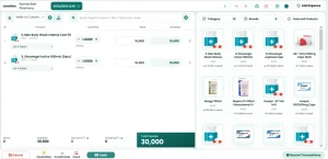 Pharmacy POS Software in Uganda dashboard